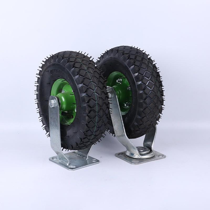 Inflatable 10-inch Swivel Hand Truck Wheels