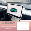 For Tesla Model 3 Model Y Center Console Storage Box Steering Wheel Screen Protector Dashboard Cover Armrest Cover Kick mat