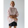 Turtleneck Solid Color Sweater Thick Pullover Women's Long Sleeved Top Warm Comfortable Loose Casual Knit Bottoming Shirt Commute Autumn and Winter