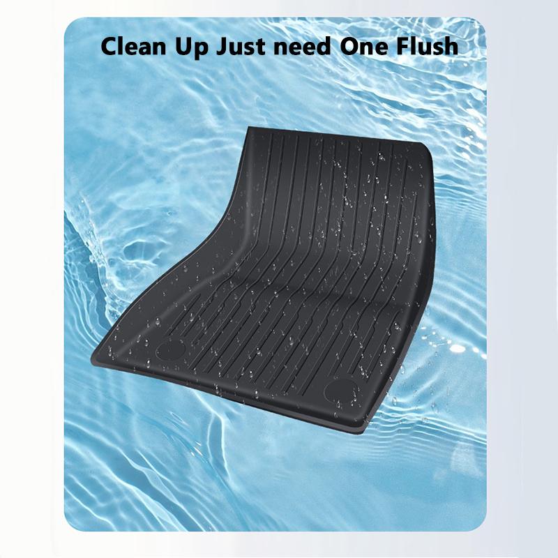 For Tesla Model 3 Highland 2024 Floor Mat Left and Right Hand Drive TPE Carpet Waterproof Weather-resistant Foot Pads Mats
