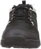 DUNLOP REFINED DU6001 Men's Waterproof Wide 4E Outdoor Walking Sneakers, Black, Size 26.0 cm