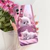 Clear Casing For Xiaomi Mi 11 Lite 4G Cover For Xiaomi Mi 11 Lite 5G Case Cute Cat Fashion Butterfly Funny Painted
