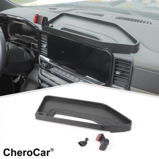 Adjustable Dashboard Phone Mount Holder Organizer Box For Chevy Silverado +