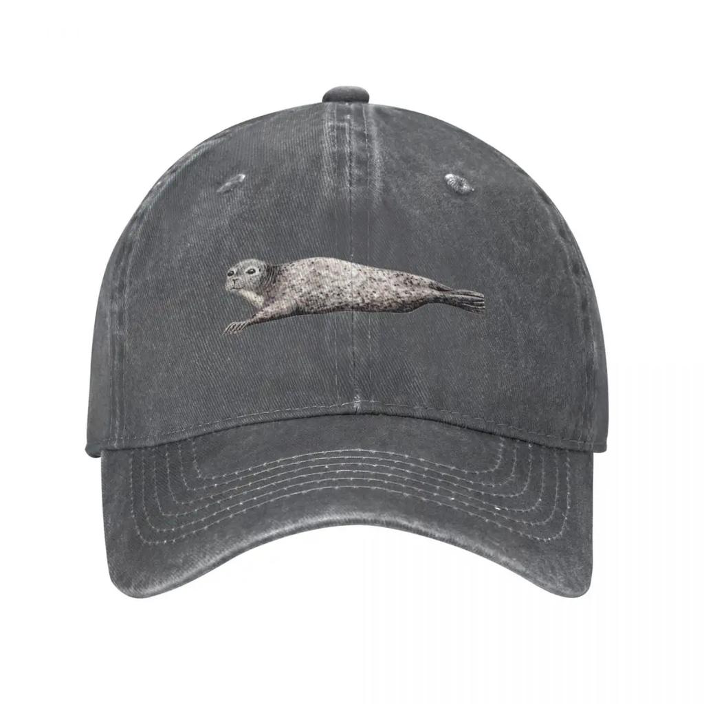 Harbour Seal Baseball Cap Hats New In Hat Man Hat Women'S