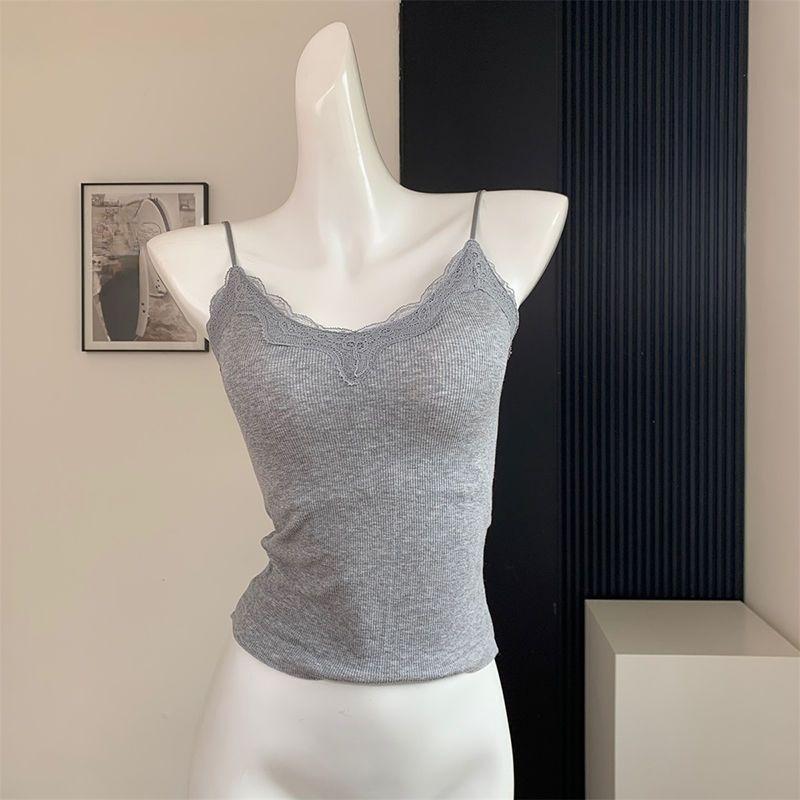 

Кружевной топ больших размеров с кружевом и сексуальным топом без рукавов в качестве основы 4XL