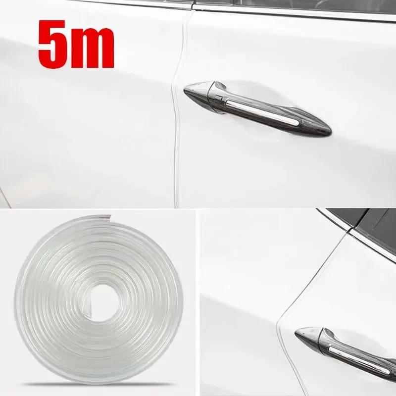 Universal Car Door Edge Guards Clear Rubber Seal Protector U Shape Edge Trim Car Door Edge Protection Fit for Sedans Trucks SUV