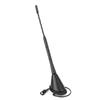 Universal 9inch Car Black FM Radio AM Spiral Antenna Aerial Rod Mast with Base
