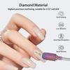 Iridescent Tungsten Steel Nail Polishing & Dead Skin Removal Set