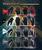 Kaedear Motorcycle Cold Gloves, Winter, Protection, KDR-RC-GL3W (Green, L)