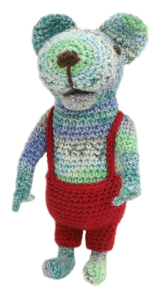 NASKA Knitting Kit "Luke the Mouse" Designed by Elta Design Hiroko Takeda HT-7
