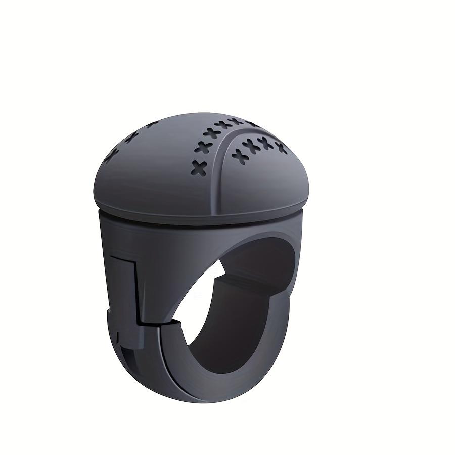 

Ручка-крутилка рулевого колеса, ABS и силиконовая нескользящая ручка с металлическим шарикоподшипником, простая установка, подходит для автомобильного рулевого колеса с электроприводом чёрный