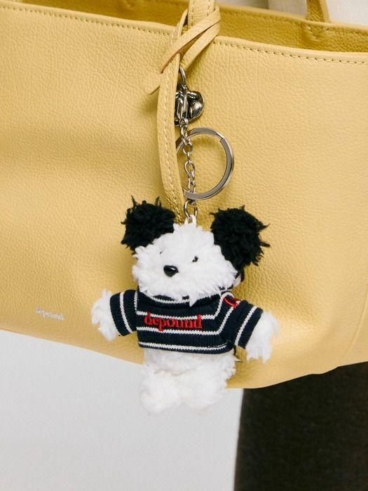 

DEPOUND benny mini keyring - ivory ivory