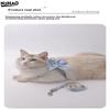 Bright Silk Cute Bowknot Cat Harness And Leash Adjustable Pet Harness With Traction Rope For Cat Kitten Puppy Rabbit Ferret