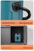 High-Power Industrial Lithium Battery Vacuum Cleaner for Home, Car, and Commercial Use