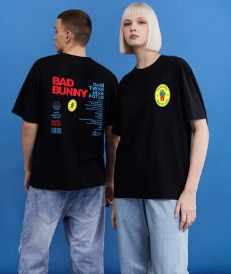 Koszulka Bad Bunny, Koszulki Debi Tirar Mas Fotos, Koszulka Bad Bunny dla Fana Unisex