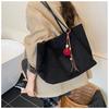 New Suede Commuter Large Capacity Tote Bag 2025 Women's Casual Simple Versatile Ins Shoulder Bag