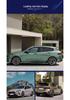 BMW Series Side Skirt Diffuser Small Body Kit Modification Parts