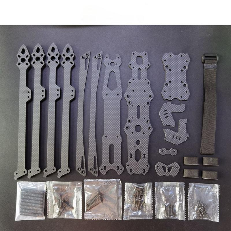 For MAK4 V2 MARK4 Quadcopter Carbon Fiber Frame Kit 8/9/10inch Long Racings Drones Frame Kit