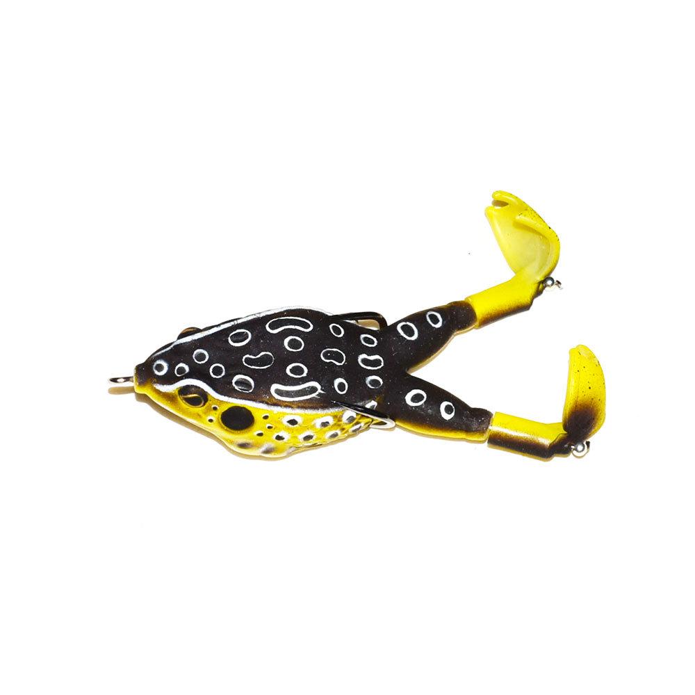 9cm Περιστρεφόμενο Επιπλέον Δόλωμα Βάτραχος: Τεχνητό Δόλωμα Ψαριού Thunder Legs