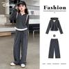 Girls' 2025 Autumn Casual Sportswear Set