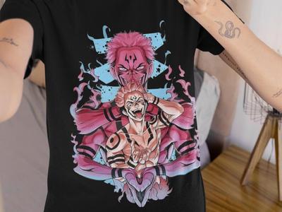 Summer Anime T-shirt Unisex  Anime Tee Manga Shirt Japan Anime Style TSHIRT Cotton T-shirt Short-sleeved T-shirt  Streetwear Tee