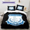 Apollon Logo Bedding Quilt Set Quilt Cover Pillowcase Home Decoration Birthday Gift (1 * Duvet Cover + 2 * Pillowcase, Without Core)