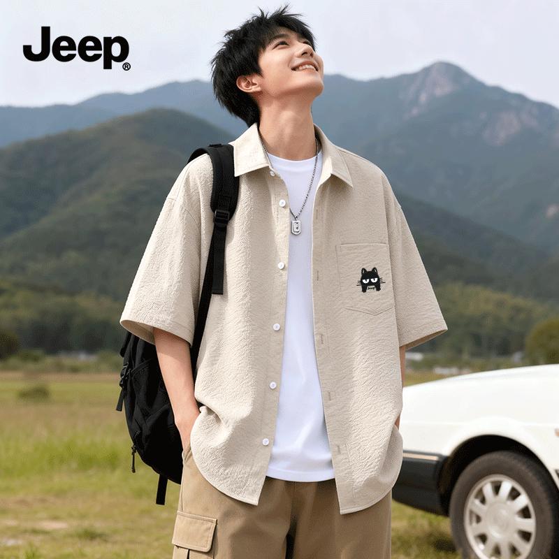 JEEP Men s Lightweight Breathable Casual Shirt 3XL