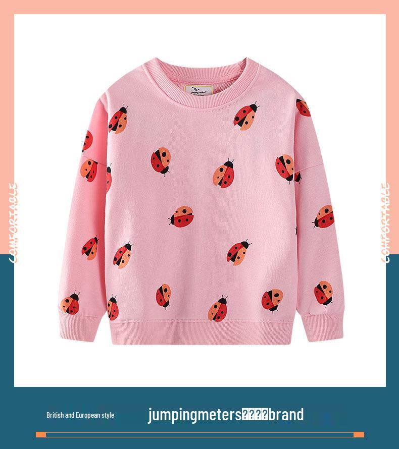 Europäischer & Amerikanischer Mädchen Kapuzenpullover mit Rundhalsausschnitt und langen Ärmeln - Frühjahrs-/Herbstkollektion 2026