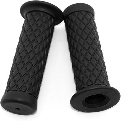 2pcs 7/8" Grip Rubber Handlebar Motorcycle Accessories Parts Hand For Motorcycle