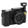 Digital Camera 3in LCD Screen 180 Degree Rotation 2.7K 30MP High Definition USB Charging