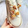 Cartoon Food Toy Shoelace Buckle for Kids' Shoes - Cat, Bear, Cake Design Decorative Accessories