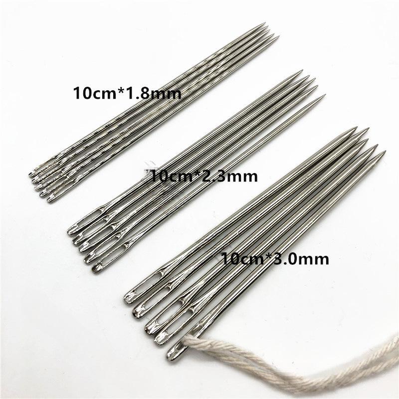 Extra Large Burlap Knitting & Sewing Needle - Thick, Extended, Big Eye Design