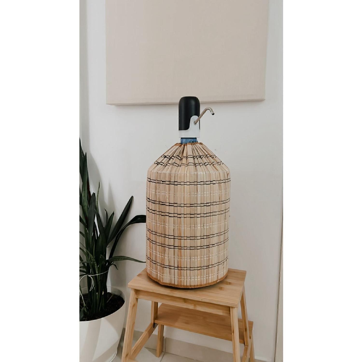 

Straw, Banana Fiber Carboy Case бежевий