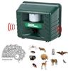 Sumeber Animal Pest Animal Guard Ultrasonic Pest Control Device Repels Animals with Ultrasonic Waves and Automatic Operation with Infrared Sensor