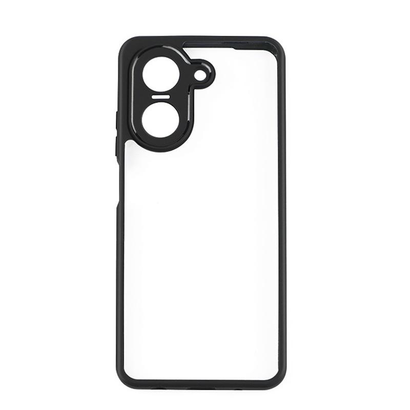 

For Xiaomi Poco C71 Case Poco C71 Cover TPU Frame Plastic Durable Bumper Shield Protective Back Phone Cases On Poco C71 Funda Poco C71 чёрный