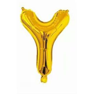 16 Inch Slim Gold Letter Aluminum Foil Balloon Bright Gold Wedding Decoration Film Balloon