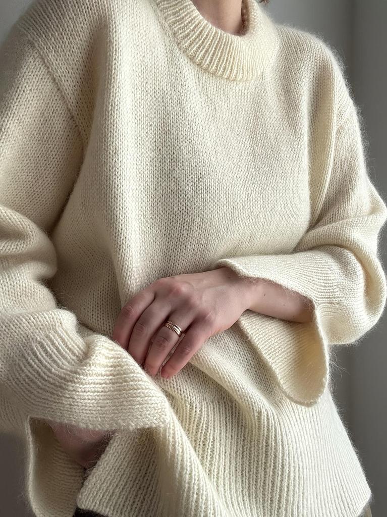 2026 Autumn/Winter European Lazy Style Women's Loose Solid Color Knit Sweater