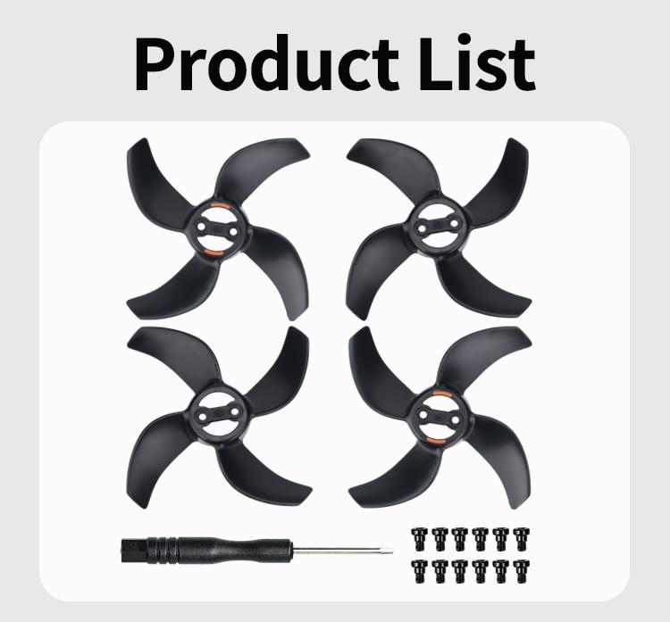 Propellers For DJI Avata 360 Drone Blade Light Weight Wing Fan Replacement Spare Parts For Avata 360 Accessory