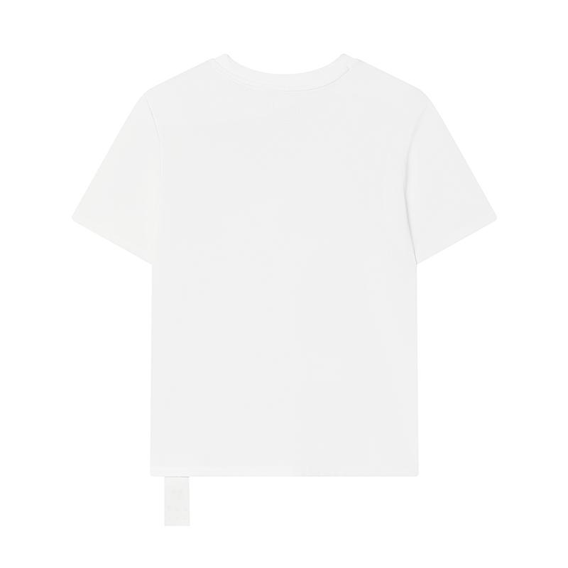 New FILA WHITE T Shirt Women's Standard White F11W523118F-WT