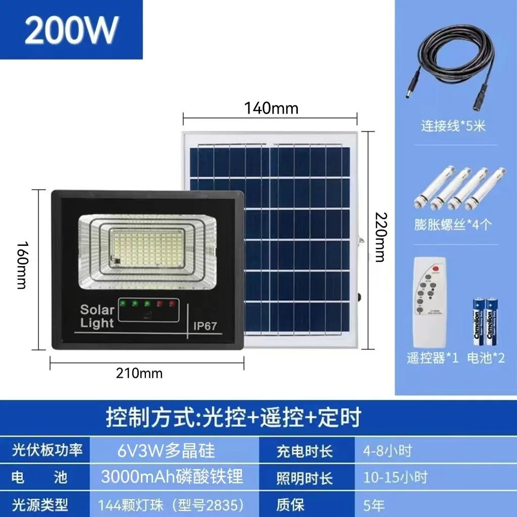 

Горячая продажа модернизированных светодиодных солнечных лампочек, экранов, дисплеев для дома, уличного освещения, прожекторов, супер ярких водонепроницаемых ламп White Light
