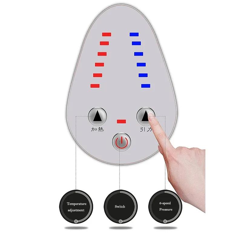 Scrape Cupping Massager, Electric Heating Fat-removing Massager