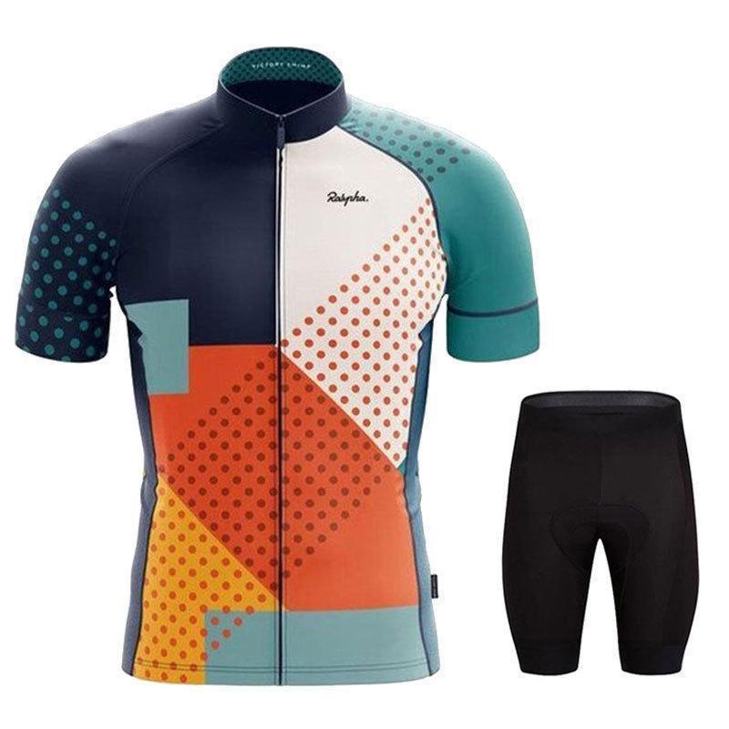 RAPHA Gradient Color Cycling Jersey Set