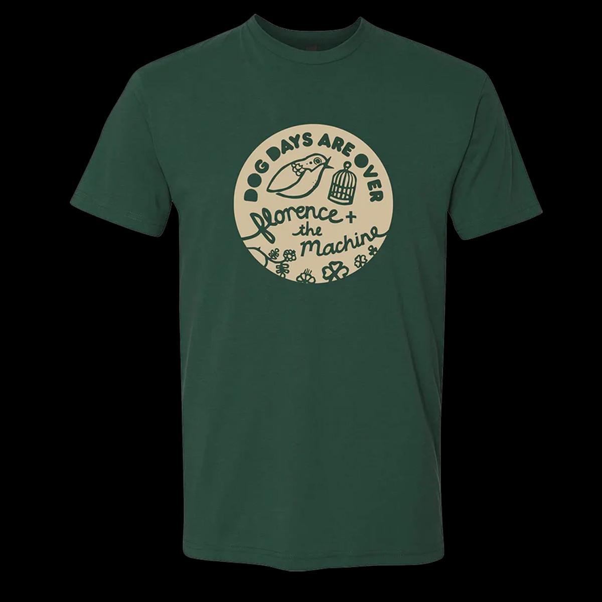 Florence and the Machine band green T-shirt short sleeve All sizes S