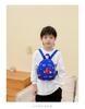Cartoon Car Dinosaur Printed Backpack Oxford Fabric Texture For Use Nursery
