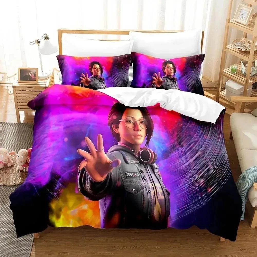 3D Game Life is Strange Before the Storm Bedding Set Double Twin King Duvet Cover Comforter Pillowcase Boys Girls Adults Bedroom