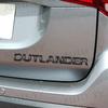 3D ABS Plastic OUTLANDER Letter Logo Car Rear Bumper Trunk Body Sticker For Mitsubishi Car Styling Accessories