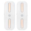 Household 2COB USB Night Light Human Body Induction Lamp for Wardrobe Cabinet Corridor(Purple