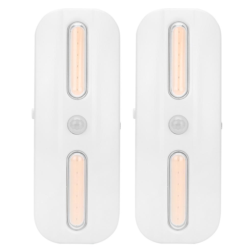 Household 2COB USB Night Light Human Body Induction Lamp for Wardrobe Cabinet Corridor(Purple