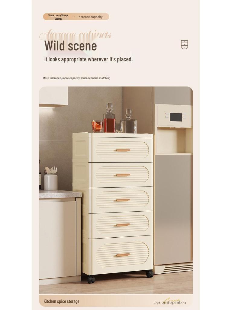 Multi-functional Kids' Storage Cabinet and Bedside Table
