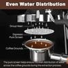 1pcs 304 Stainlesss Steel Reusable Espresso Puck Screen,51/53/58mm Mesh Filter for Portafilter,Barista Coffee Making Accessories